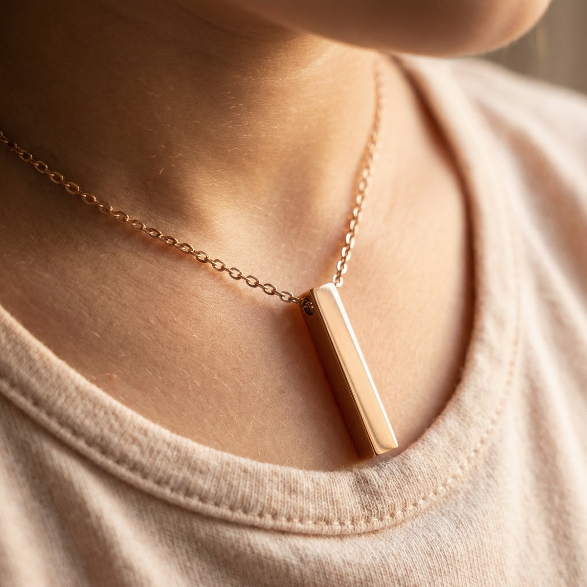 EMF Protection Pendant Necklace with Bio-Field Harmonization