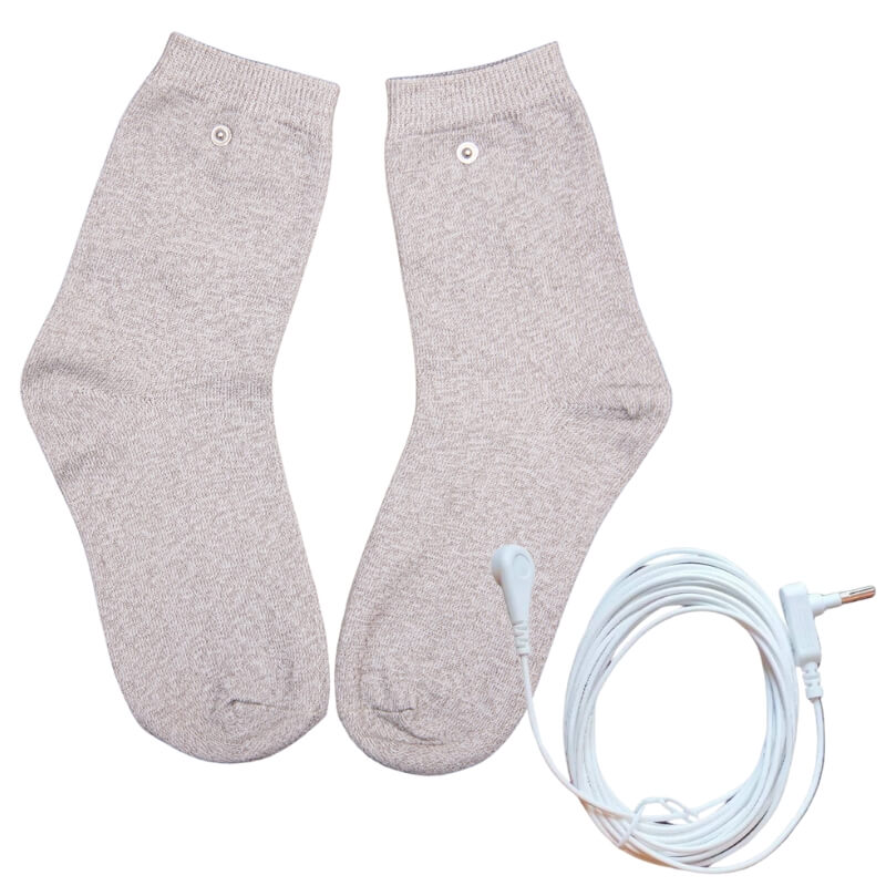 Conductive Silver Grounding Socks – Earthing Wellness Socks