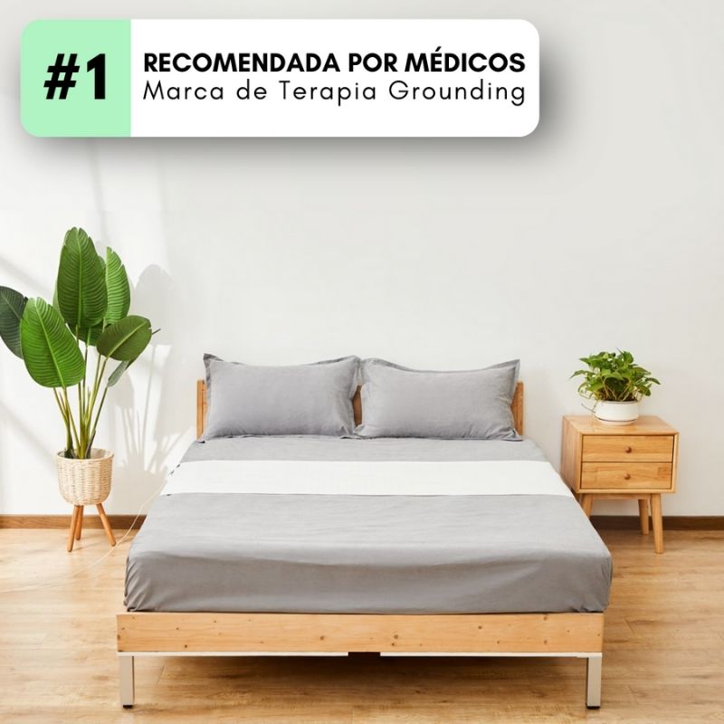 Organic Cotton Grounding Bedsheet – Natural Sleep Recovery