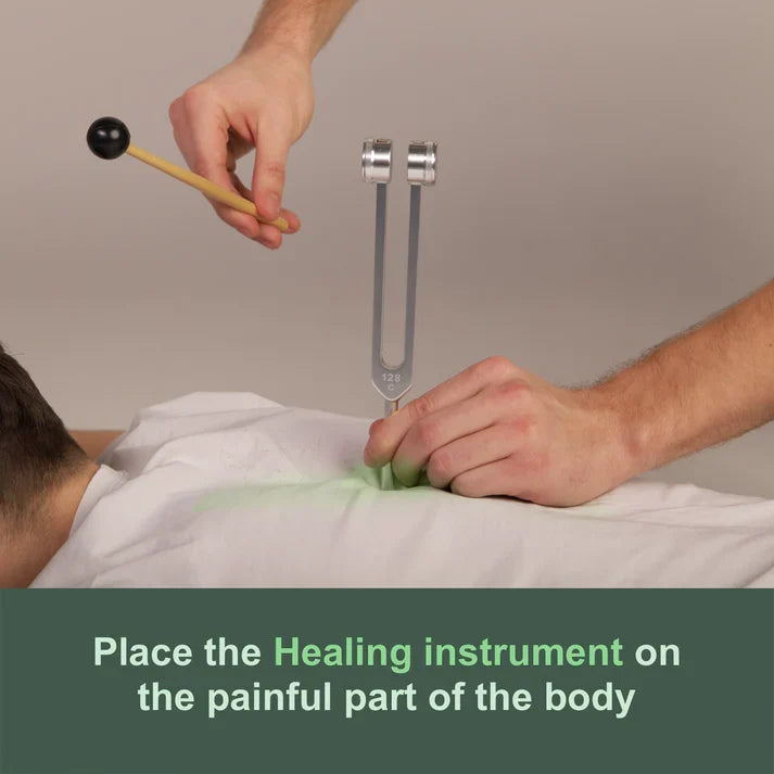 128 Hz Healing Frequency Instrument with Bonus Accessories