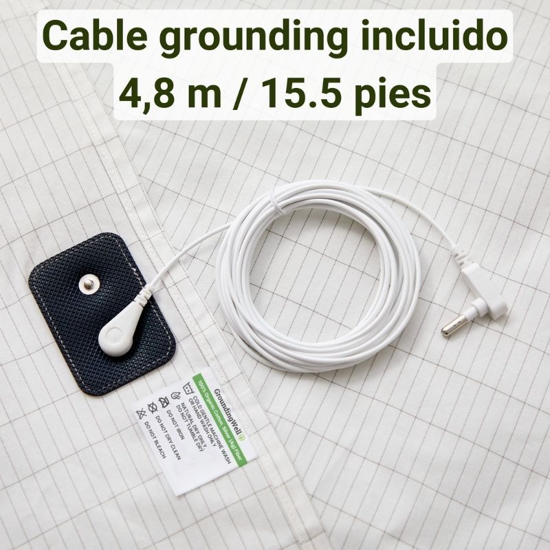 Organic Cotton Grounding Bedsheet – Natural Sleep Recovery