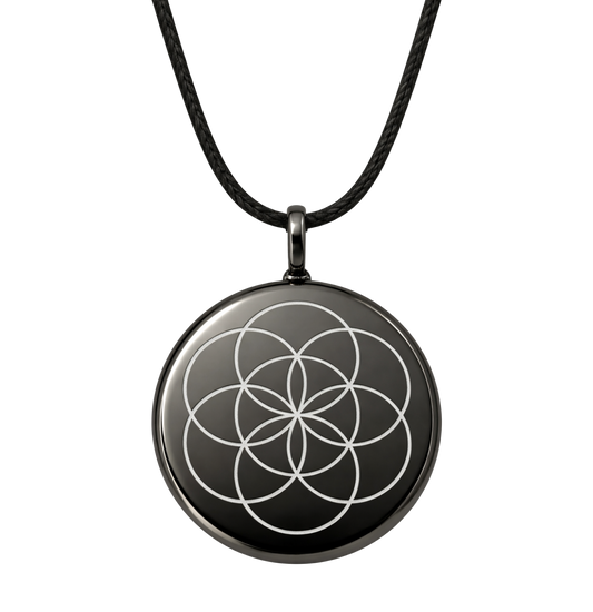 Black Nickel Wearable Frequency Wellness Device