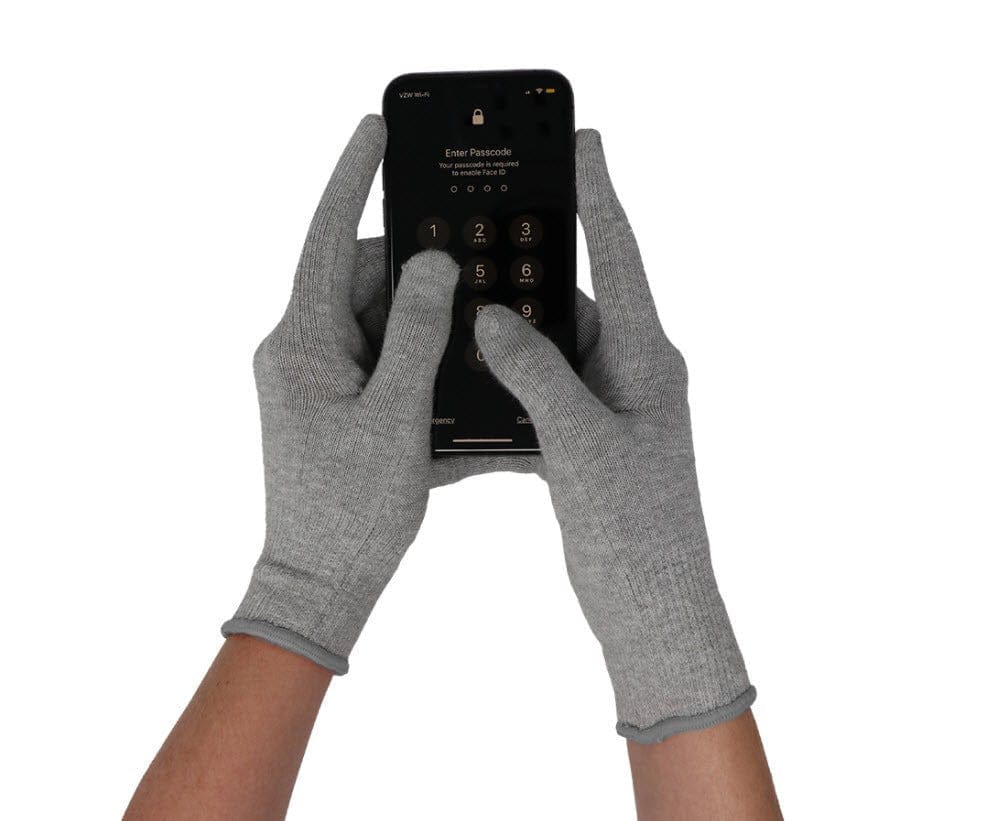 EMF Radiation Protection Gloves – Touchscreen Compatible