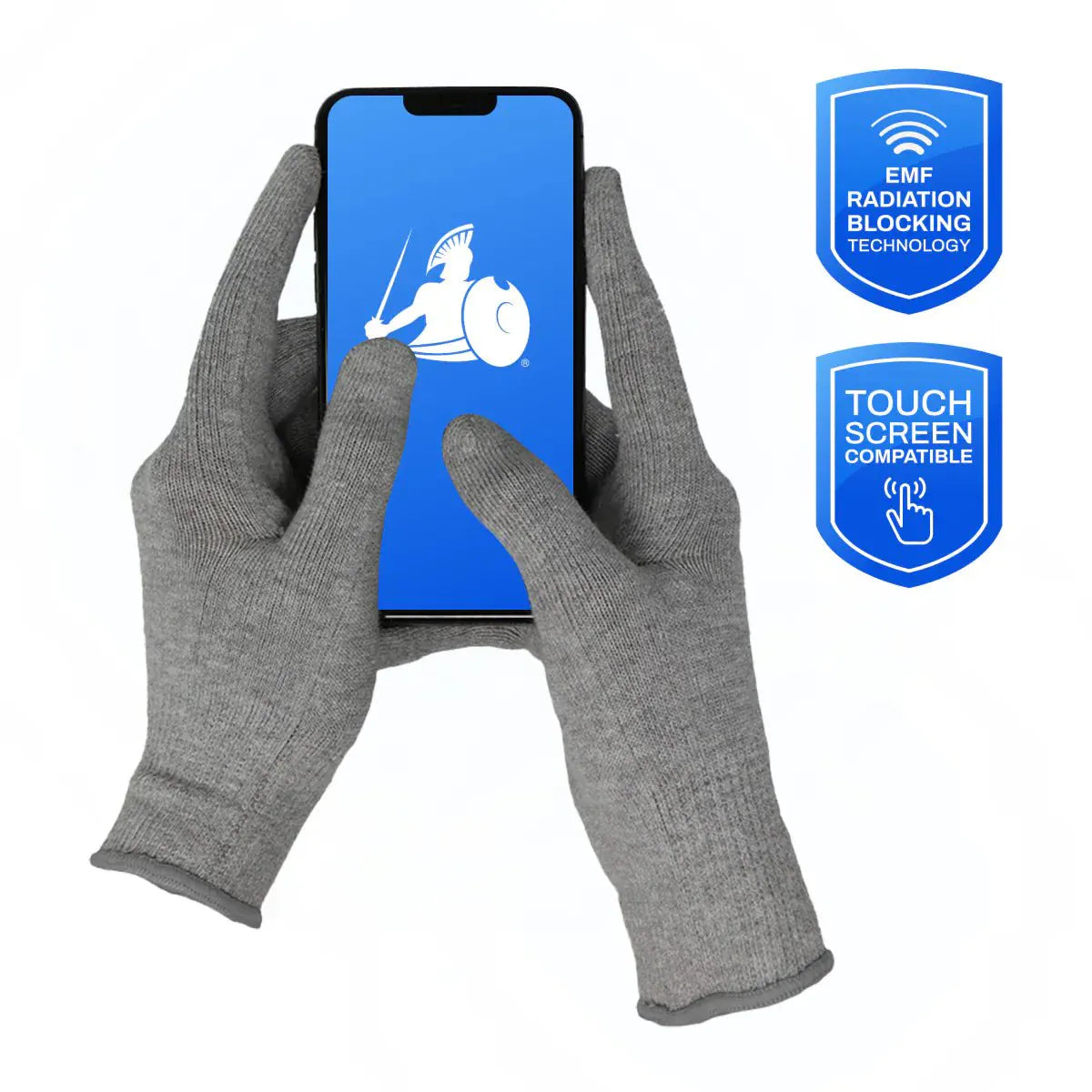 EMF Radiation Protection Gloves – Touchscreen Compatible