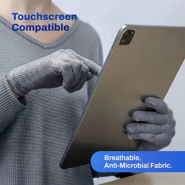 EMF Radiation Protection Gloves – Touchscreen Compatible
