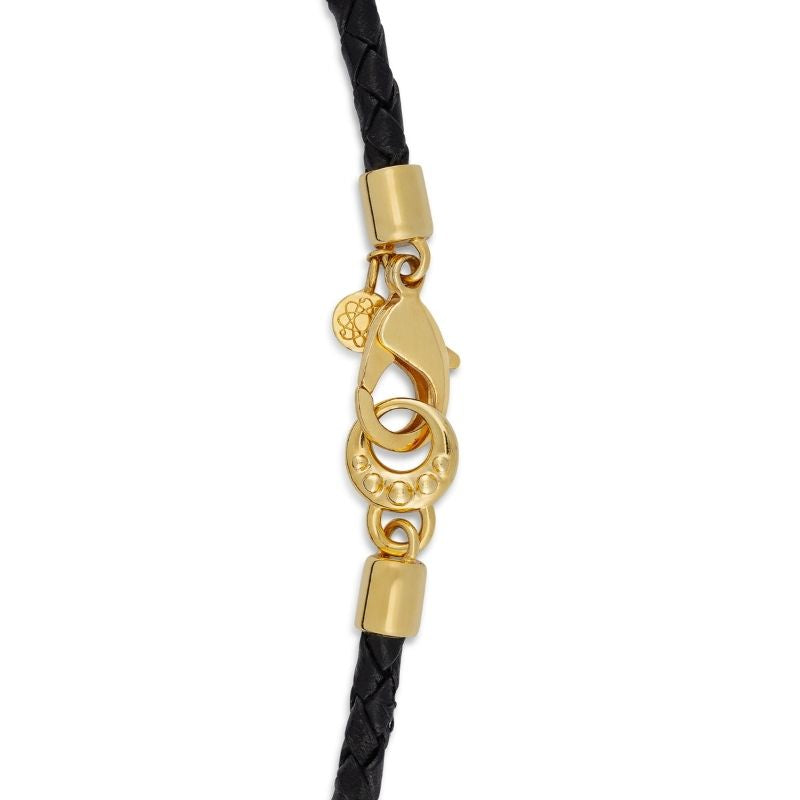 Black Gold Energy Bracelet with Click Clasp