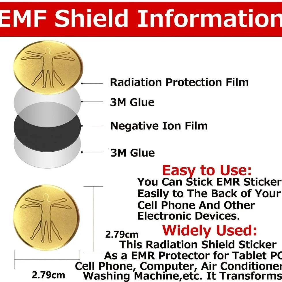 EMF sticker layers and size