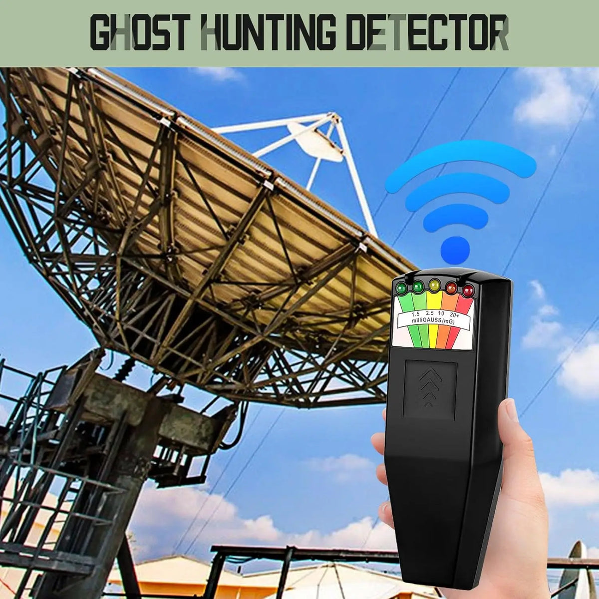 Handheld EMF Meter Electromagnetic Field Radiation Detector