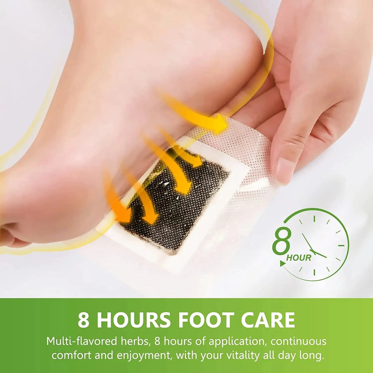 8 hours overnight foot care