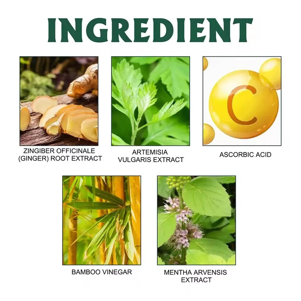 Foot patch ingredients