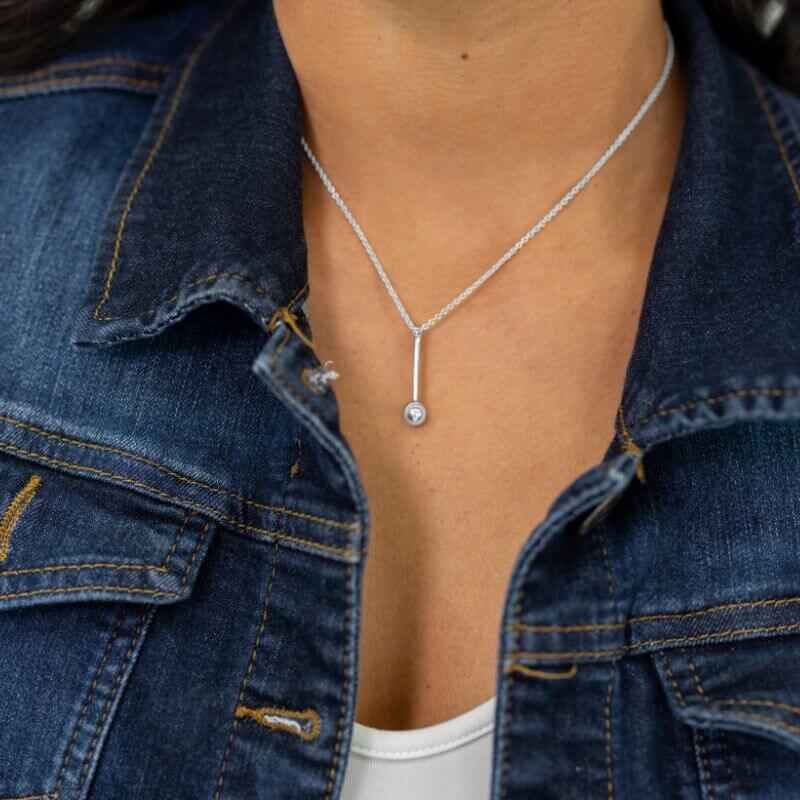 EMF Protection Pendant Necklace – Gold & Silver Plated