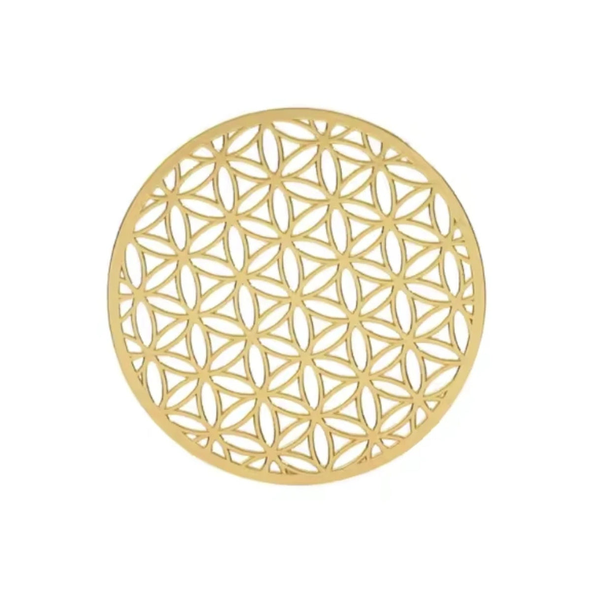 Flower of Life gold EMF phone sticker