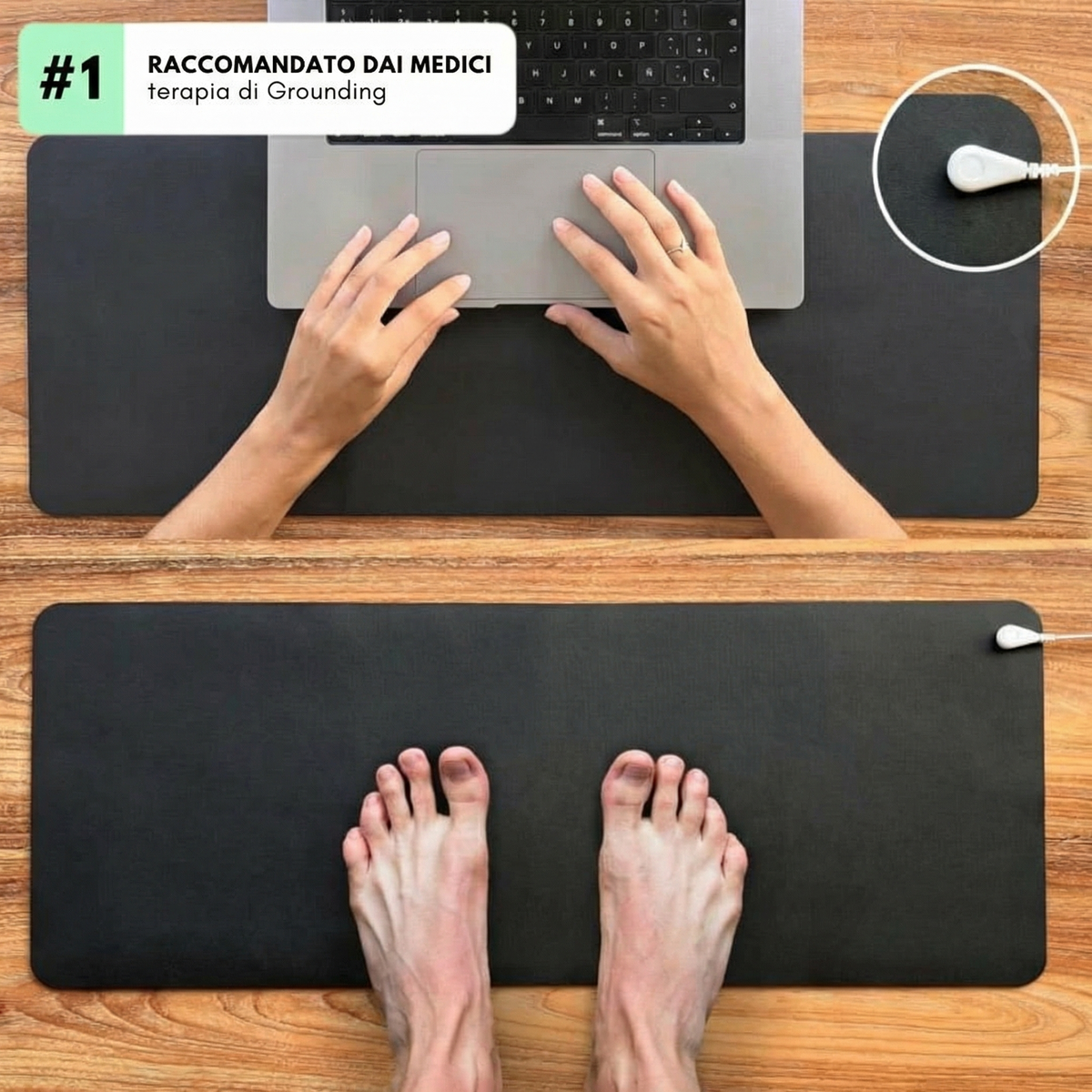 Grounding Mat for Pain Relief & Wellness – Natural Earth Connection