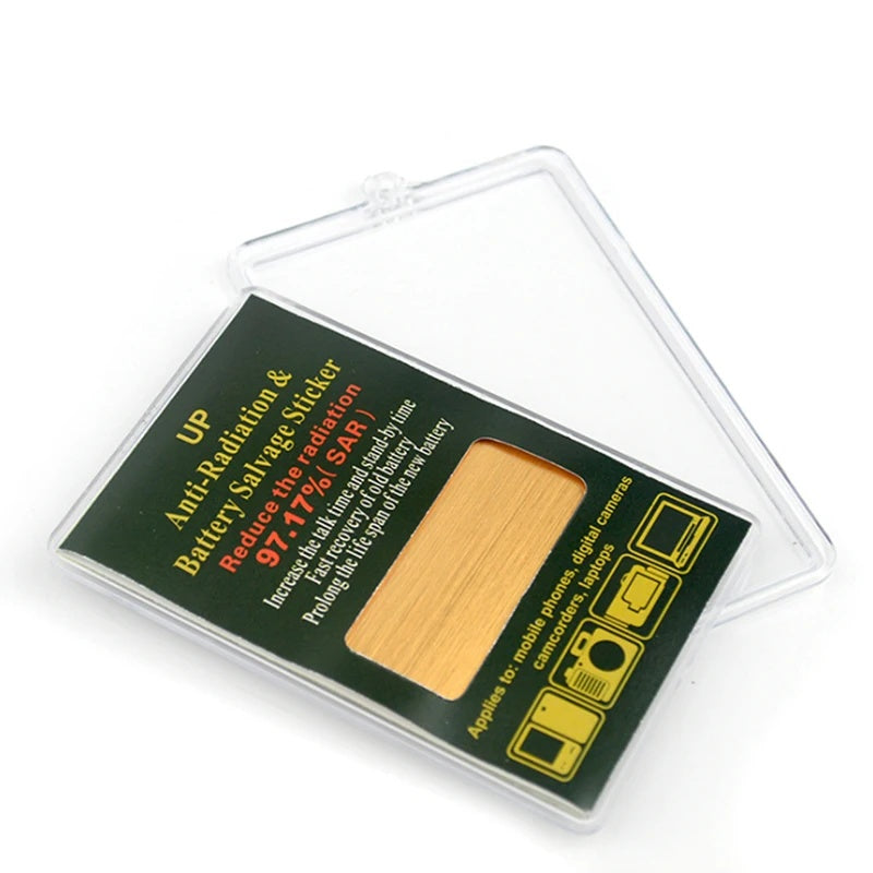 Gold plate in an open display case
