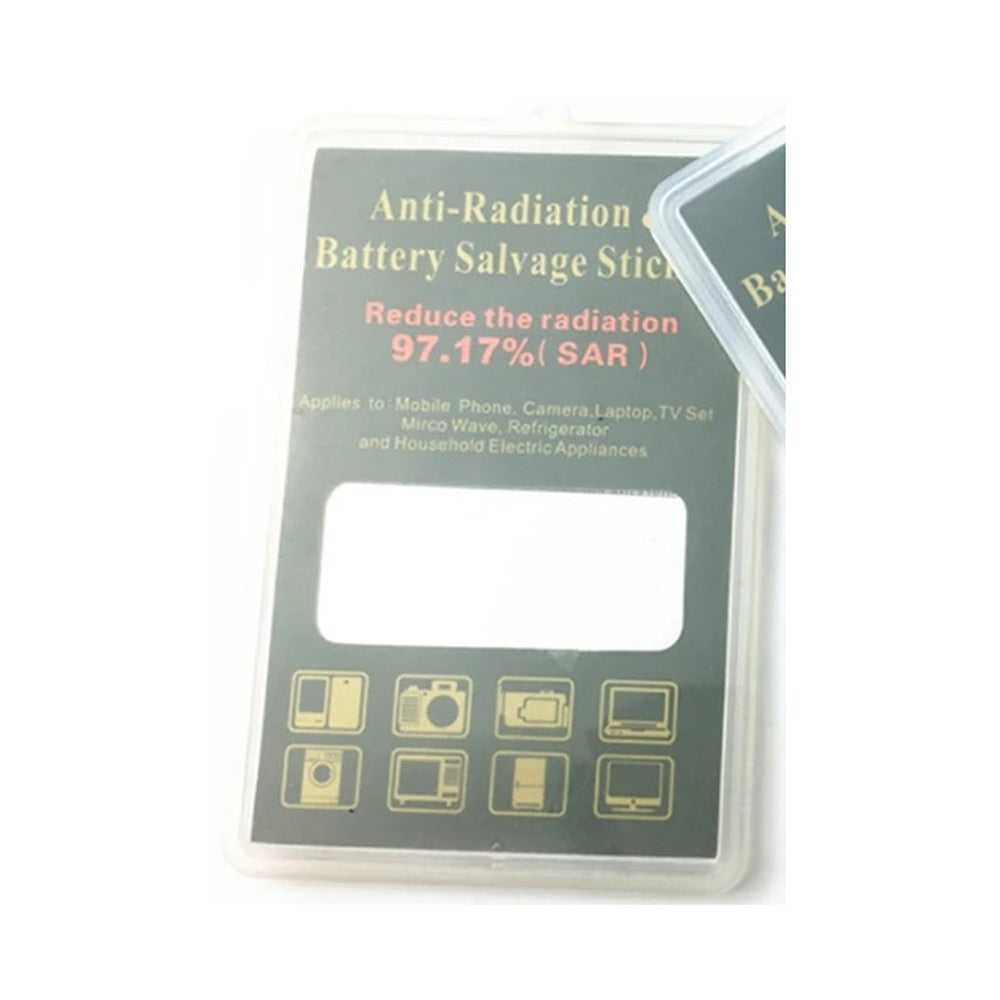 White anti-radiation phone plate
