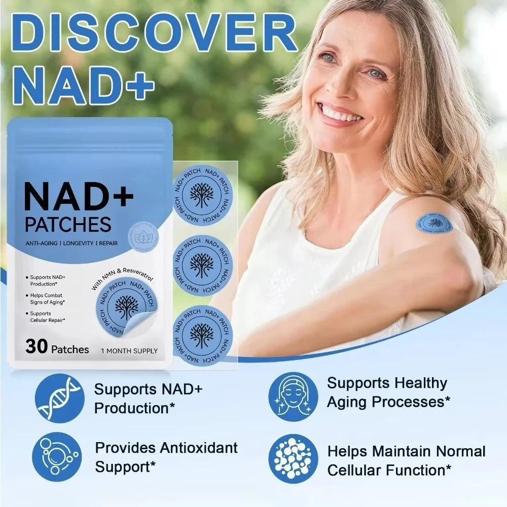NAD+ patches 30-day supply