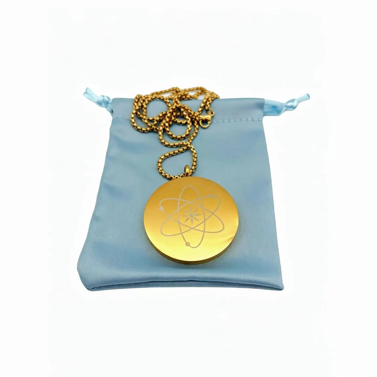 Pendant with velvet gift pouch
