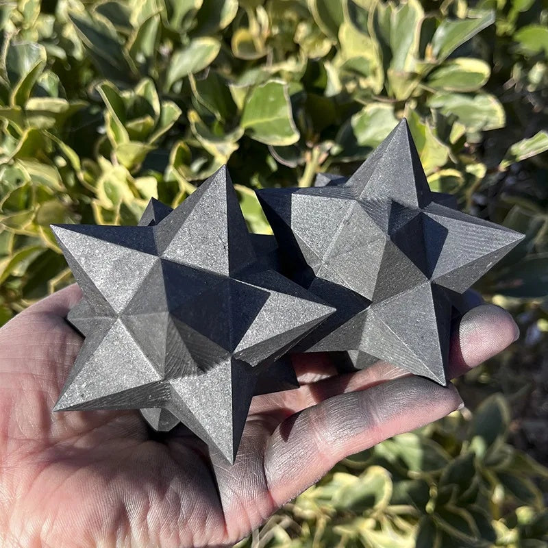 Two shungite stars