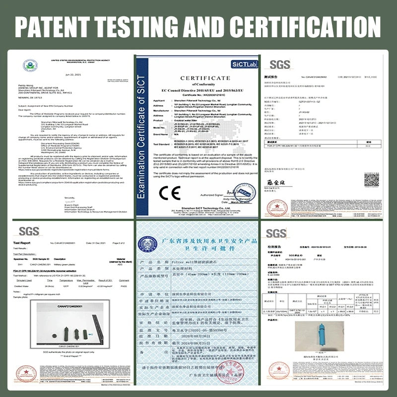 Laboratory testing and certification
